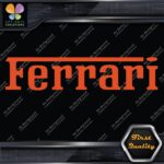 Compatible Ferrari Sports Cars Racing Tuning Name Logo Vinyl Decals Stickers - Image 8