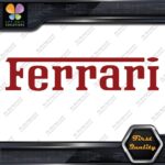 Compatible Ferrari Sports Cars Racing Tuning Name Logo Vinyl Decals Stickers - Image 9