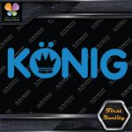 Compatible Koning Wheels Rims Name Logo Racing Tuning JDM Decals Stickers Vinyl - Image 11