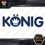 Compatible Koning Wheels Rims Name Logo Racing Tuning JDM Decals Stickers Vinyl - Image 12