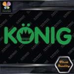 Compatible Koning Wheels Rims Name Logo Racing Tuning JDM Decals Stickers Vinyl - Image 14