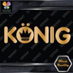 Compatible Koning Wheels Rims Name Logo Racing Tuning JDM Decals Stickers Vinyl - Image 17