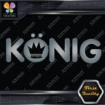 Compatible Koning Wheels Rims Name Logo Racing Tuning JDM Decals Stickers Vinyl - Image 18