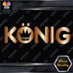 Compatible Koning Wheels Rims Name Logo Racing Tuning JDM Decals Stickers Vinyl - Image 19