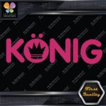 Compatible Koning Wheels Rims Name Logo Racing Tuning JDM Decals Stickers Vinyl - Image 20