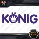 Compatible Koning Wheels Rims Name Logo Racing Tuning JDM Decals Stickers Vinyl - Image 22