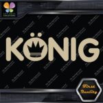 Compatible Koning Wheels Rims Name Logo Racing Tuning JDM Decals Stickers Vinyl - Image 23