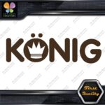 Compatible Koning Wheels Rims Name Logo Racing Tuning JDM Decals Stickers Vinyl - Image 24