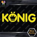 Compatible Koning Wheels Rims Name Logo Racing Tuning JDM Decals Stickers Vinyl - Image 6