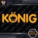 Compatible Koning Wheels Rims Name Logo Racing Tuning JDM Decals Stickers Vinyl - Image 7