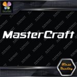 Compatible MasterCraft Boats Name Only Logo Speedboats  Decals Stickers Vinyl - Image 3