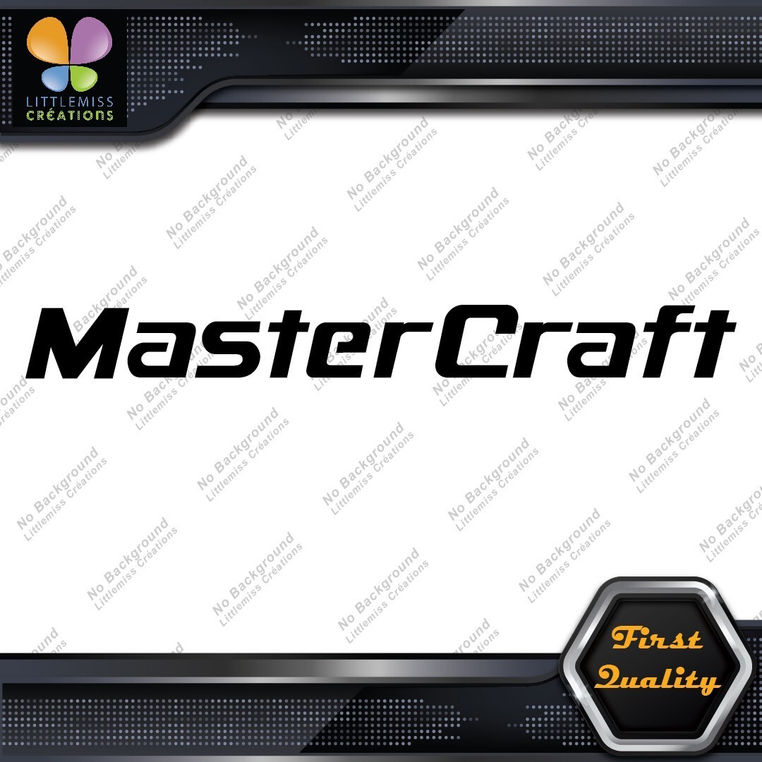 Compatible MasterCraft Boats Name Only Logo Speedboats Decals Stickers Vinyl 277051024803 Compatible MasterCraft Boats Name Only Logo Speedboats Decals Stickers Vinyl - Image 1