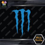 Compatible Monster Scratches Energy Drinks Scary Logo Decals Stickers Vinyl - Image 12