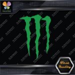 Compatible Monster Scratches Energy Drinks Scary Logo Decals Stickers Vinyl - Image 3