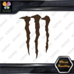 Compatible Monster Scratches Energy Drinks Scary Logo Decals Stickers Vinyl - Image 24