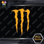 Compatible Monster Scratches Energy Drinks Scary Logo Decals Stickers Vinyl - Image 8