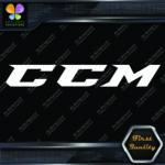 Compatible CCM Letters Modern Hockey Sports Equipment Vinyl Decals Stickers - Image 3