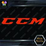 Compatible CCM Letters Modern Hockey Sports Equipment Vinyl Decals Stickers - Image 10