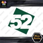 Compatible Fifteen52 15 52 Square Wheels Rims JDM Tuning Vinyl Decals Stickers - Image 16