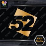 Compatible Fifteen52 15 52 Square Wheels Rims JDM Tuning Vinyl Decals Stickers - Image 17