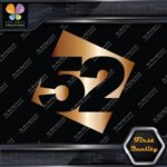 Compatible Fifteen52 15 52 Square Wheels Rims JDM Tuning Vinyl Decals Stickers - Image 19