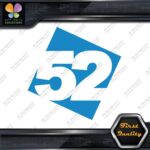 Compatible Fifteen52 15 52 Square Wheels Rims JDM Tuning Vinyl Decals Stickers - Image 3