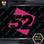 Compatible Fifteen52 15 52 Square Wheels Rims JDM Tuning Vinyl Decals Stickers - Image 21