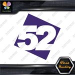 Compatible Fifteen52 15 52 Square Wheels Rims JDM Tuning Vinyl Decals Stickers - Image 22