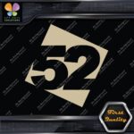 Compatible Fifteen52 15 52 Square Wheels Rims JDM Tuning Vinyl Decals Stickers - Image 24