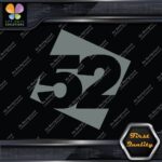 Compatible Fifteen52 15 52 Square Wheels Rims JDM Tuning Vinyl Decals Stickers - Image 6