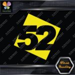 Compatible Fifteen52 15 52 Square Wheels Rims JDM Tuning Vinyl Decals Stickers - Image 7