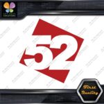 Compatible Fifteen52 15 52 Square Wheels Rims JDM Tuning Vinyl Decals Stickers - Image 10