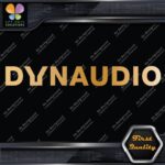 Compatible Dynaudio Speakers Music Logo Simple Letters Vinyl Decals Stickers - Image 17