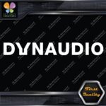 Compatible Dynaudio Speakers Music Logo Simple Letters Vinyl Decals Stickers - Image 4