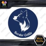 Border Collie On Board Circle Dogs Windows Vehicle Love Decals Stickers Vinyl - Image 12