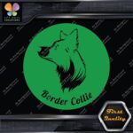Border Collie On Board Circle Dogs Windows Vehicle Love Decals Stickers Vinyl - Image 14