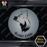 Border Collie On Board Circle Dogs Windows Vehicle Love Decals Stickers Vinyl - Image 18