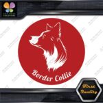 Border Collie On Board Circle Dogs Windows Vehicle Love Decals Stickers Vinyl - Image 3