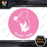 Border Collie On Board Circle Dogs Windows Vehicle Love Decals Stickers Vinyl - Image 21