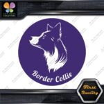 Border Collie On Board Circle Dogs Windows Vehicle Love Decals Stickers Vinyl - Image 22