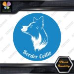 Border Collie On Board Circle Dogs Windows Vehicle Love Decals Stickers Vinyl - Image 10