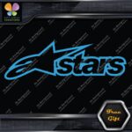 Compatible Alpinestars A Stars Logo Before Star Motorcycles Vinyl Decal Stickers - Image 11