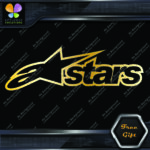 Compatible Alpinestars A Stars Logo Before Star Motorcycles Vinyl Decal Stickers - Image 13