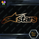 Compatible Alpinestars A Stars Logo Before Star Motorcycles Vinyl Decal Stickers - Image 15