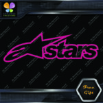 Compatible Alpinestars A Stars Logo Before Star Motorcycles Vinyl Decal Stickers - Image 17