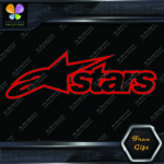 Compatible Alpinestars A Stars Logo Before Star Motorcycles Vinyl Decal Stickers - Image 18