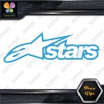 Compatible Alpinestars A Stars Logo Before Star Motorcycles Vinyl Decal Stickers - Image 20