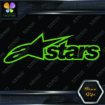 Compatible Alpinestars A Stars Logo Before Star Motorcycles Vinyl Decal Stickers - Image 3