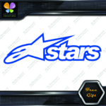 Compatible Alpinestars A Stars Logo Before Star Motorcycles Vinyl Decal Stickers - Image 10