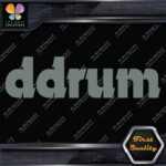 Compatible DDrum Simple Name Only D Drums Logo Musical Vinyl Decals Stickers - Image 4